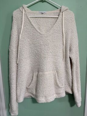 Beyond Yoga Cream Plush Pullover Hoodie